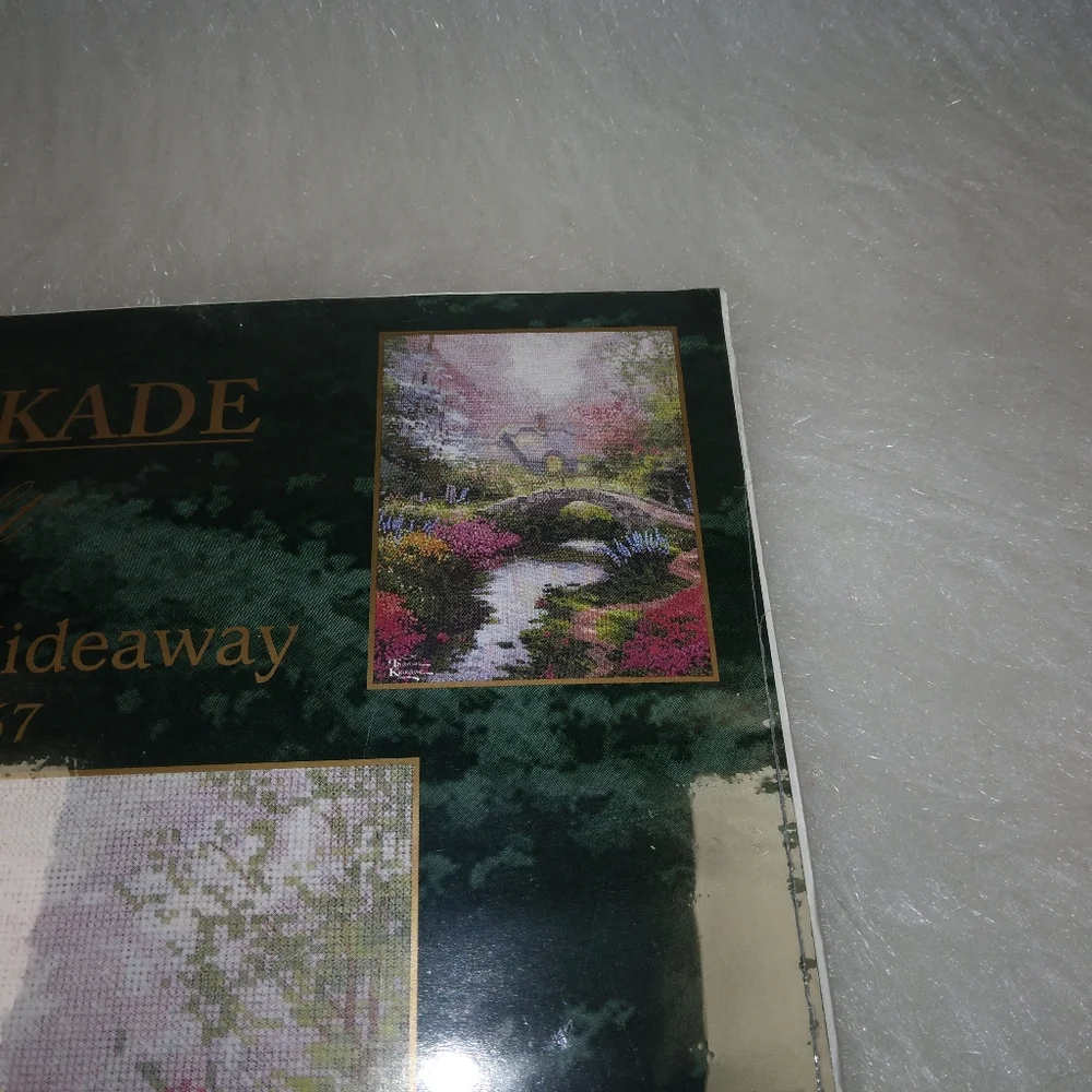COUNTED CROSS STITCH Thomas Kinkade Brookside Hideaway No. 51157